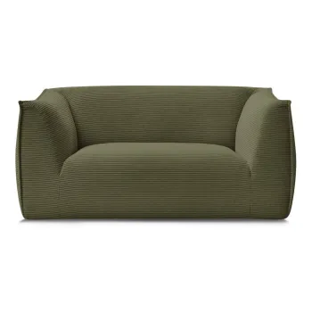 Canapea verde cu tapiE>erie din catifea reiatA170 cm Giorgia aEURBobochic Paris imagine