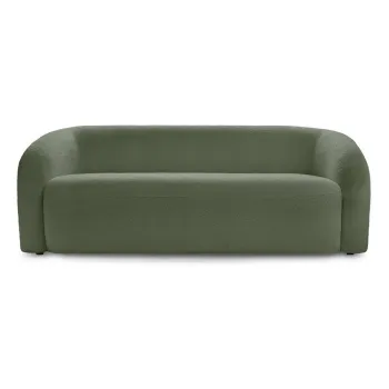 Canapea verde cu tapiE>erie din E>esAfturAbouclA(C) 193 cm Elina aEURBobochic Paris imagine