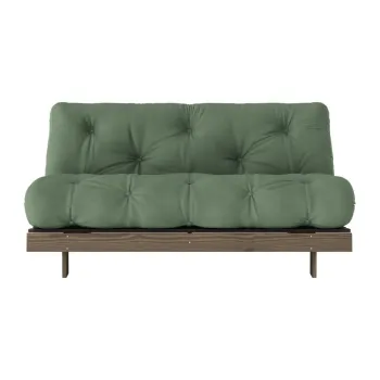 Canapea verde extensibila 160 cm Roots - Karup Design imagine