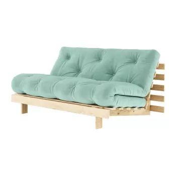 Canapea verde extensibila 160 cm Roots - Karup Design imagine