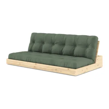 Canapea verde extensibila 196 cm Base - Karup Design imagine