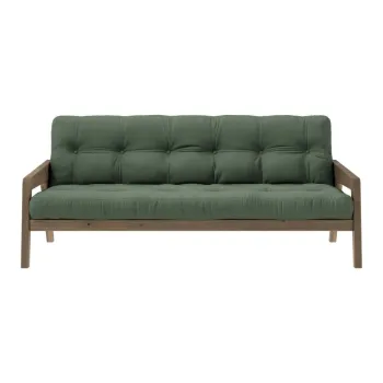 Canapea verde extensibila 204 cm Grab - Karup Design imagine