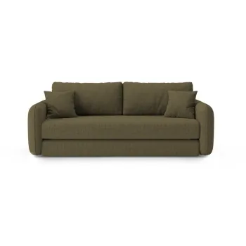 Canapea verde extensibila 225 cm Dormi - Micadoni imagine