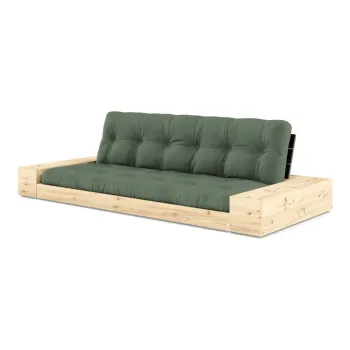 Canapea verde extensibila 244 cm Base - Karup Design imagine