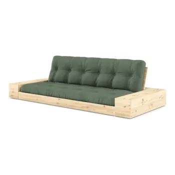 Canapea verde extensibila 244 cm Base - Karup Design imagine