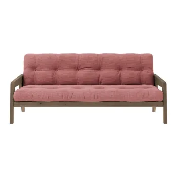 Canapeaua extensibila roz 190 cm Grab Carob - Karup Design imagine