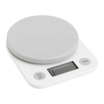 Cantar de bucatarie alb din plastic digital Foodie - RIG-TIG imagine