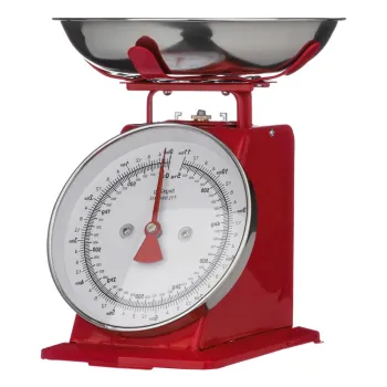 Cantar de bucatarie Premier Housewares, 22 x 26 cm, rosu imagine