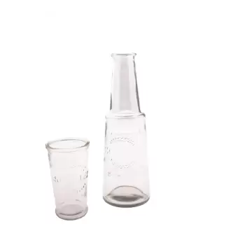 Carafa din sticla cu pahar Dakls, 800 ml imagine