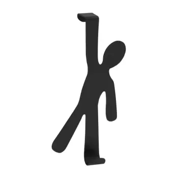 Carlig suspendat pentru usa Wenko Hook Boy, negru imagine