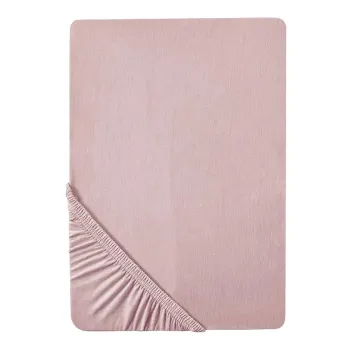 Cearceaf pentru copii din bumbac organic pentru patut cu elastic 140x70 cm Lil Planet - Roba imagine