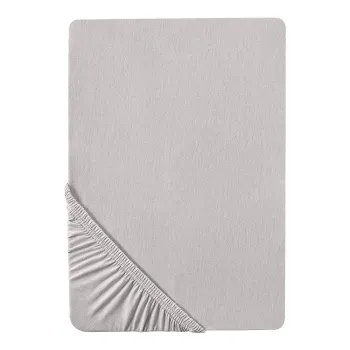 Cearceaf pentru copii din bumbac organic pentru patut cu elastic 40x90 cm Lil Planet - Roba imagine