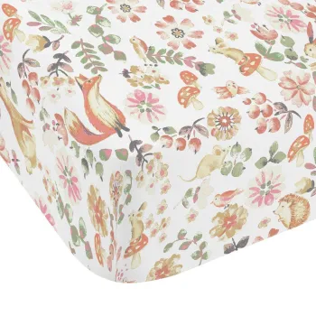 Cearceaf pentru copii pentru pat dublu cu elastic 135x190 cm Enchanted Butterfly - Catherine Lansfield imagine