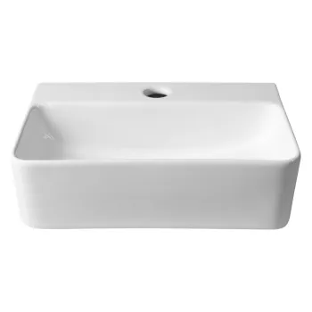 Chiuveta mica pentru WC alba din ceramica 36x25 cm Gerda - Sapho imagine