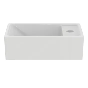 Chiuveta mica pentru WC alba din ceramica 37x21 cm i.Life S - Ideal Standard imagine