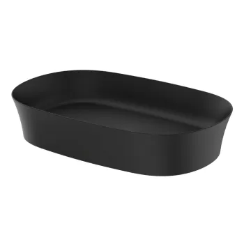 Chiuveta negru-mat din ceramica 60x38 cm Ipalyss - Ideal Standard imagine