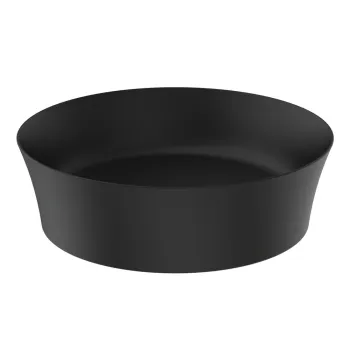 Chiuveta negru-mat rotunda din ceramica o 40 cm Ipalyss - Ideal Standard imagine