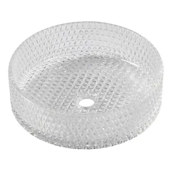 Chiuveta rotunda din sticla o 39,5 cm Maragua - Sapho imagine