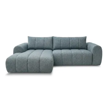 Coltar albastru (cu colt pe partea dreapta/cu sezlong) Nesty - Bobochic Paris imagine