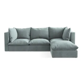 Coltar albastru (cu colt pe partea stanga/cu sezlong) Manao - Makamii imagine