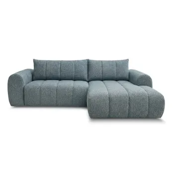 Coltar albastru (cu colt pe partea stanga/cu sezlong) Nesty - Bobochic Paris imagine