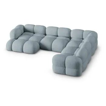 Coltar albastru deschis (cu colt pe partea stanga/in forma de 