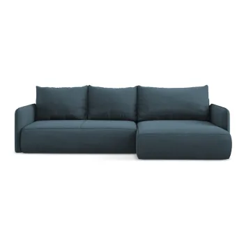 Coltar albastru extensibil/cu spatiu de depozitare (cu colt pe partea stanga) Nanea - Makamii imagine