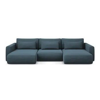 Coltar albastru extensibil/cu spatiu de depozitare (in forma de 