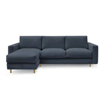 Coltar albastru inchis Nouveau Cocoone - Bobochic Paris imagine