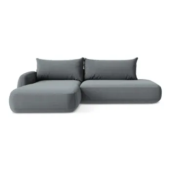 Coltar albastru prafuit extensibil (cu colt pe partea dreapta/cu sezlong) Hale - Makamii imagine