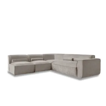 Coltar bej (cu colt pe partea dreapta) Flex Felix - Miuform imagine