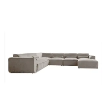 Coltar bej (cu colt pe partea dreapta/in forma de 