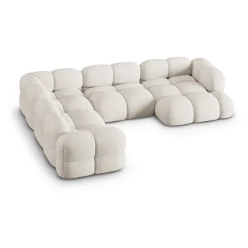 Coltar bej (cu colt pe partea dreapta/in forma de 