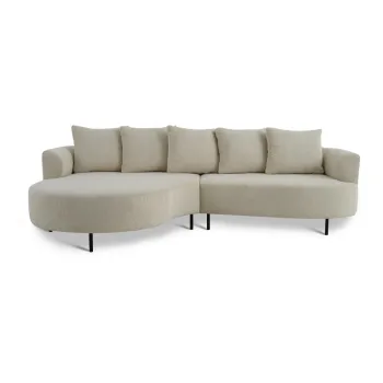 Coltar bej (cu colt pe partea dreapta) Vitoria - Scandic imagine