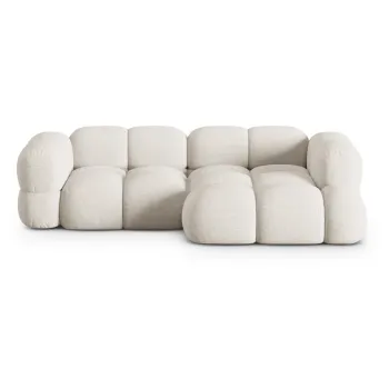 Coltar bej (cu colt pe partea stanga/cu sezlong) Loretto - Cosmopolitan Design imagine