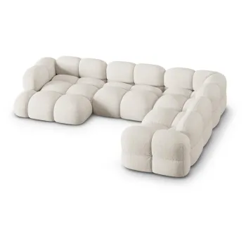 Coltar bej (cu colt pe partea stanga/in forma de 