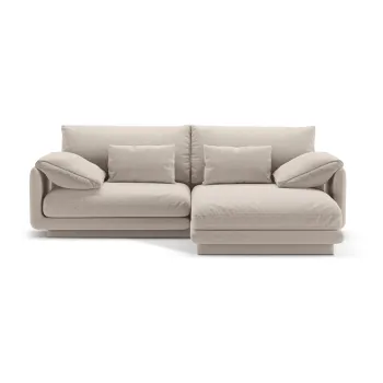 Coltar bej (cu colt pe partea stanga ) Torino - Micadoni Home imagine