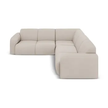 Coltar bej (cu colt variabil/in forma de 