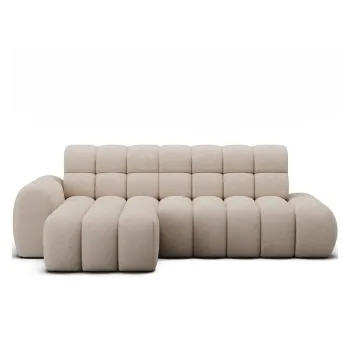 Coltar bej extensibil (cu colt pe partea dreapta/cu sezlong) Ceedro - ELTAP imagine