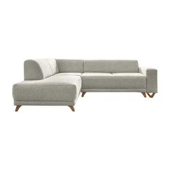 Coltar bej extensibil/cu spatiu de depozitare (cu colt pe partea dreapta/in forma de 