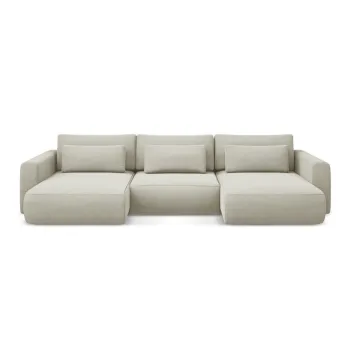 Coltar bej extensibil/cu spatiu de depozitare (in forma de 