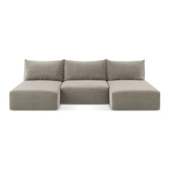 Coltar bej extensibil/cu spatiu de depozitare Kalena - Makamii imagine