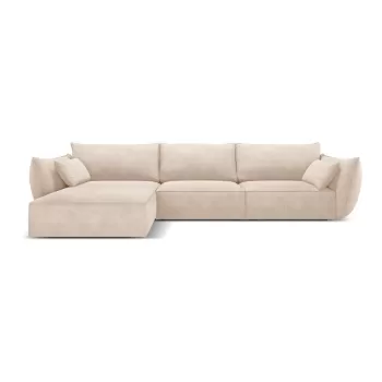 Coltar bej (pe partea dreapta) Vanda - Mazzini Sofas imagine