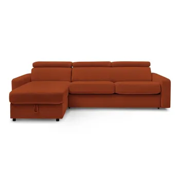 Coltar caramiziu extensibil (cu colt variabil) Monaco - Bobochic Paris imagine