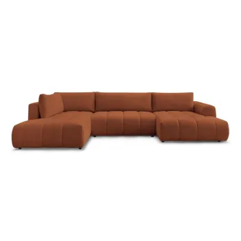 Coltar caramiziu extensibil/cu spatiu de depozitare (cu colt pe partea dreapta/in forma de 