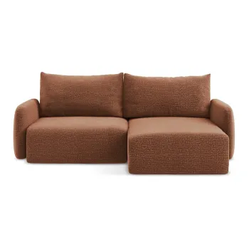 Coltar caramiziu extensibil/cu spatiu de depozitare (cu colt pe partea stanga) Kalena - Makamii imagine