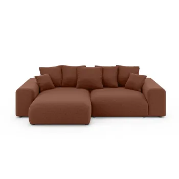 Coltar caramiziu extensibil/cu spatiu de depozitare (cu colt variabil) Luma - Ropez imagine