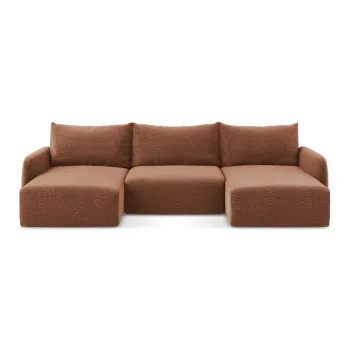 Coltar caramiziu extensibil/cu spatiu de depozitare Kalena - Makamii imagine