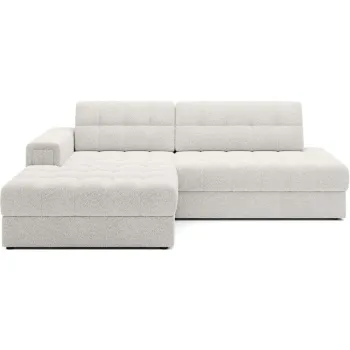 Coltar crem extensibil cu tapiterie din tesatura boucle (cu colt pe partea dreapta/cu sezlong) Blezalt - ELTAP imagine