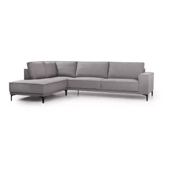 Coltar cu sezlong pe partea stanga Scandic Copenhagen, gri - maro imagine